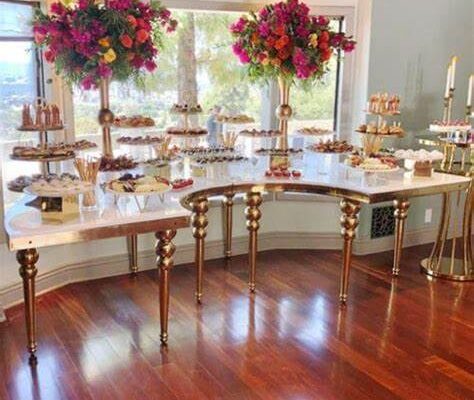 washington mirrored serpentine table 5